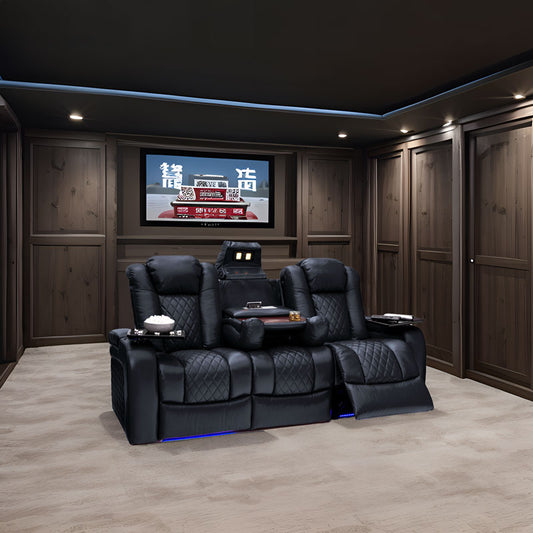 Smart Recliner Sofa Bluetooth Sync for a Real Cinema Feel Home Theater Sofa High-tech Immersive Experience Furniture