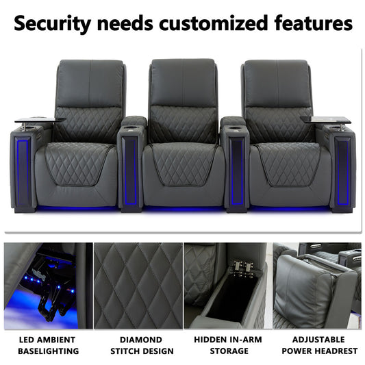 Home Theater Seating Sofa Modern Furniture Chair luxury Experience Theater Work Decoration