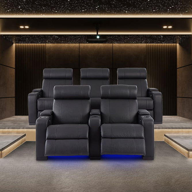 Commercial Room Theater Sofa Furniture Wholesale Auditorium Chair High End Cinema Sofa Leather Furniture