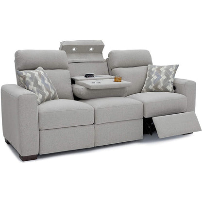 High-end Custom Fabric Leather Multifunctional Sofa Villa Living Rooms Private Home Theaters Features Electric Reclining For Ultimate Comfort