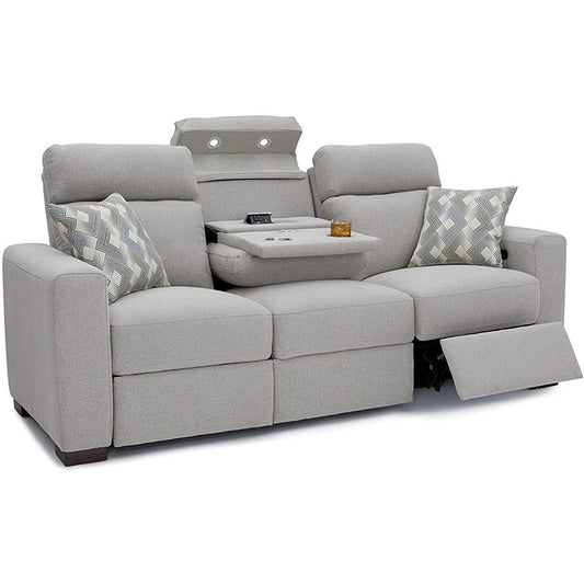 High-end Custom Fabric Leather Multifunctional Sofa Villa Living Rooms Private Home Theaters Features Electric Reclining For Ultimate Comfort