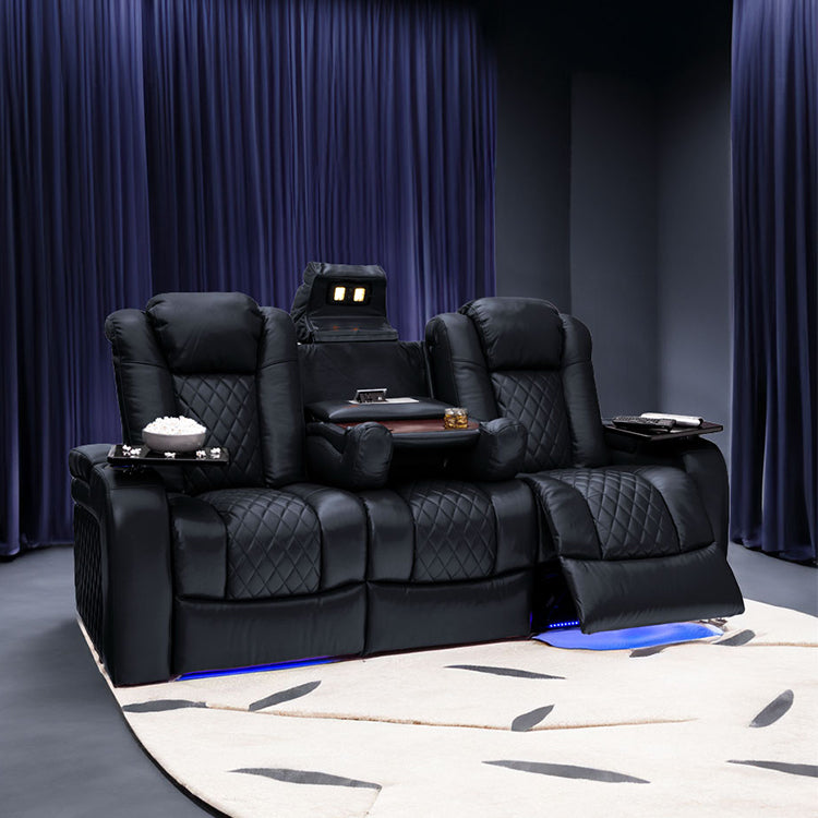 Smart Recliner Sofa Bluetooth Sync for a Real Cinema Feel Home Theater Sofa High-tech Immersive Experience Furniture