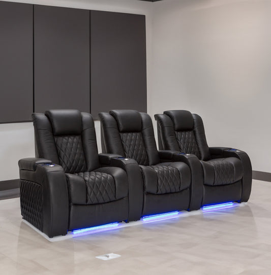 Smart Recliner Sofa Bluetooth Sync for a Real Cinema Feel Home Theater Sofa High-tech Immersive Experience Furniture