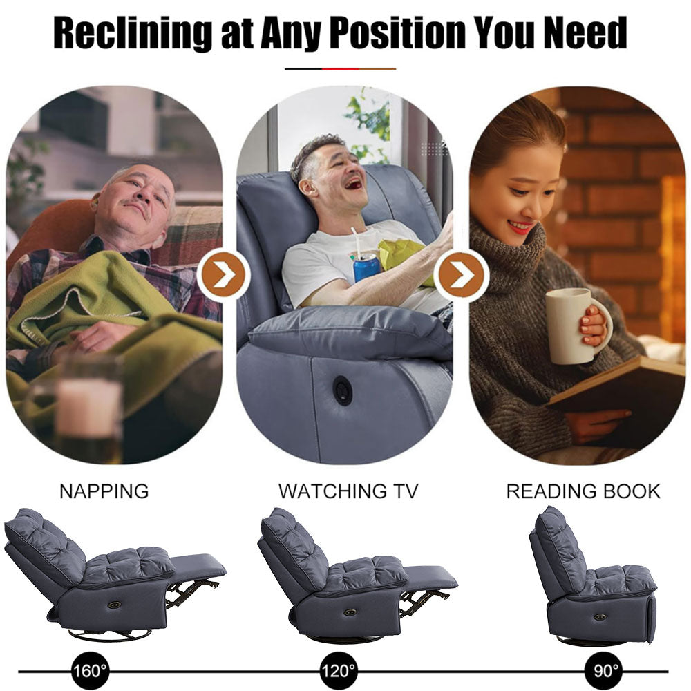 The Couch Single Recliner Sofa Fashion Style Technology Fabric Special Offer Chair for Living Room Furniture