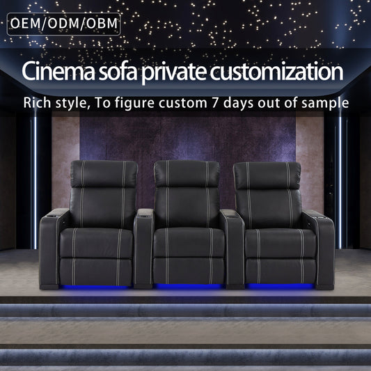 Modern Theater Room Sofa furniture Recliners Cinema Sofa Theater Furniture Lecture Chair