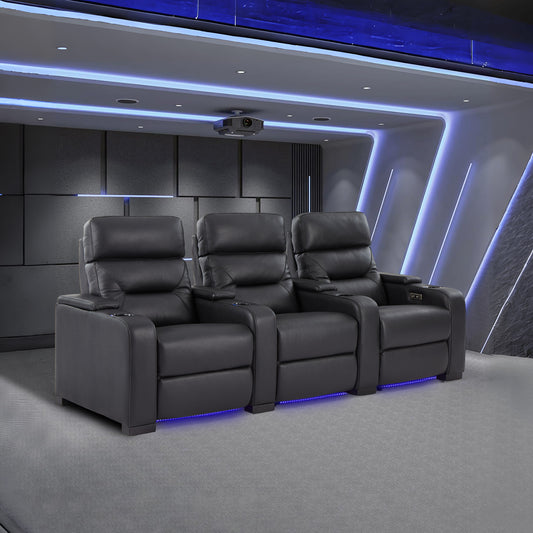 Luxury Theater Furniture Massage Sofa Home Theater Furniture Store Leather Recliner Theater Seat  Nursery Furniture